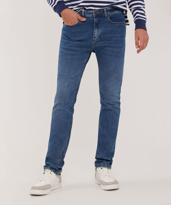 Jean Slim Tono Azul Medio image number null