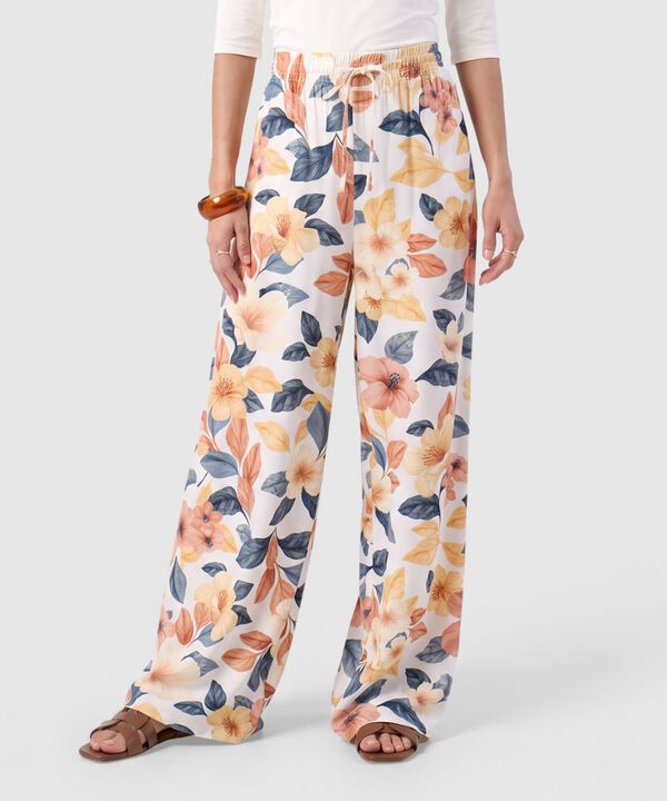 Pantal&oacute;n Bota Ancha Con Cord&oacute;n Para Mujer image number null