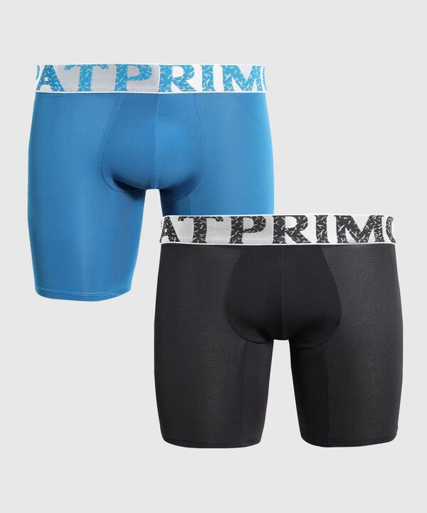 Pack X 2 B&oacute;xer Medio Unicolor image number null