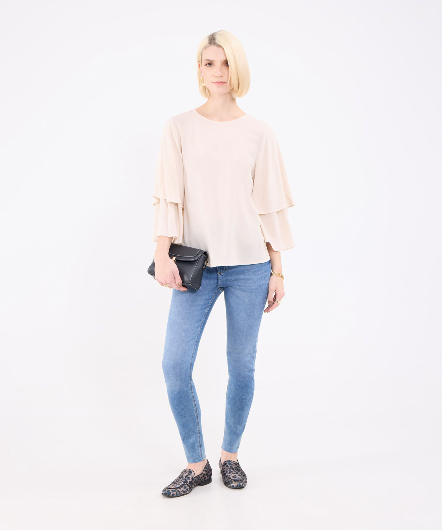 Jeans Skinny Tono Claro