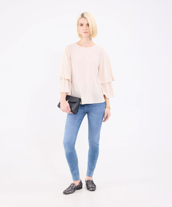 Jeans Skinny Tono Claro image number null