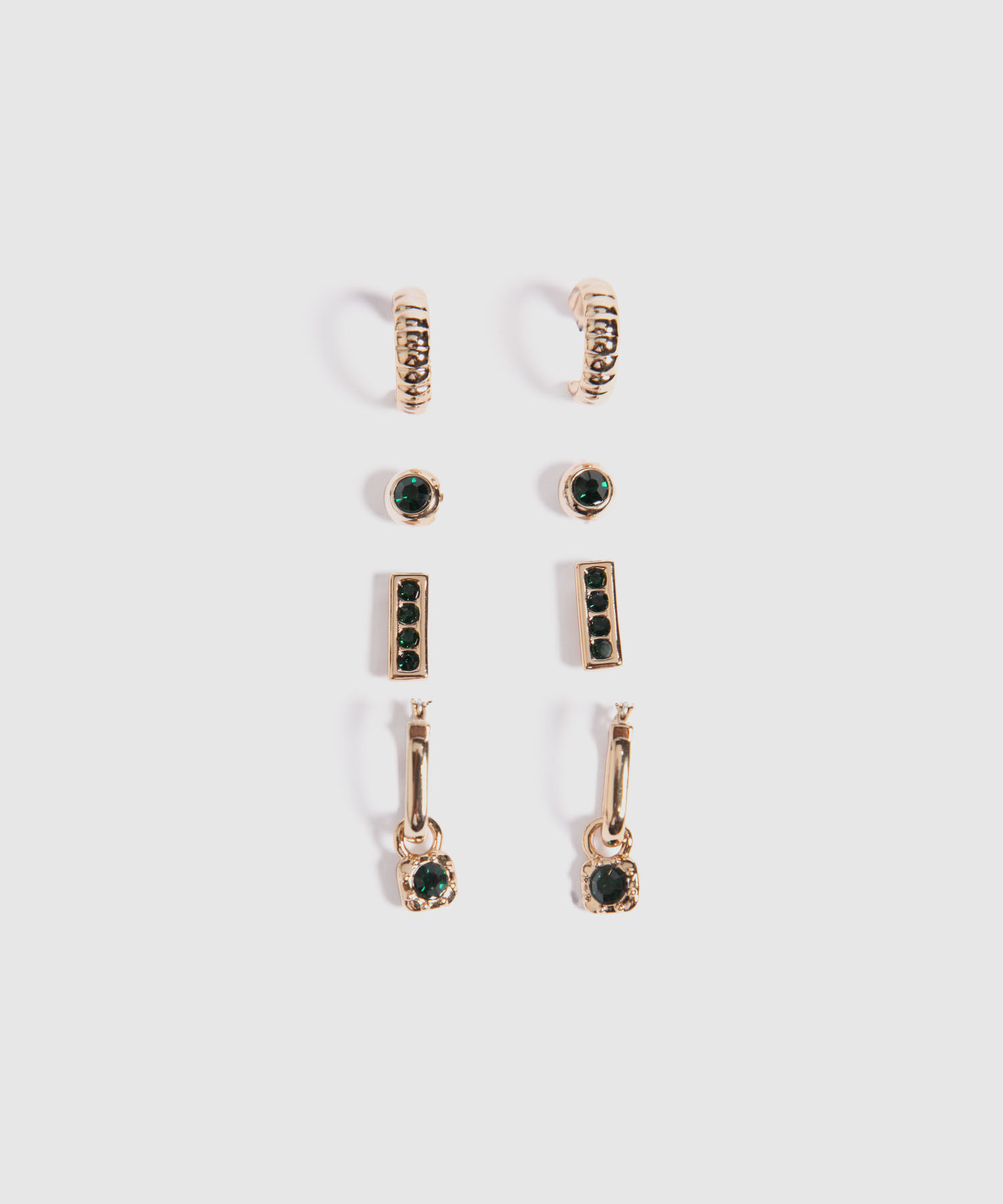 Aretes Set X 6 Pares De Aretes Ref. Kf231-0129-1