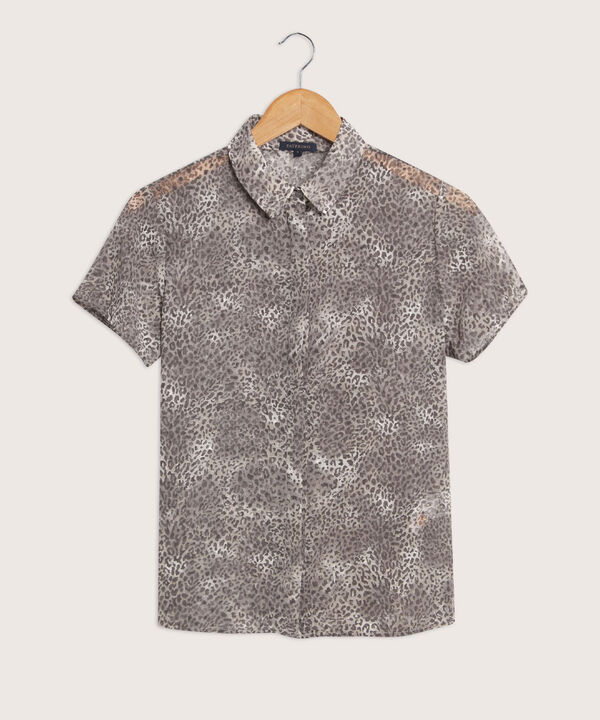 Camisa Manga Corta Estampada