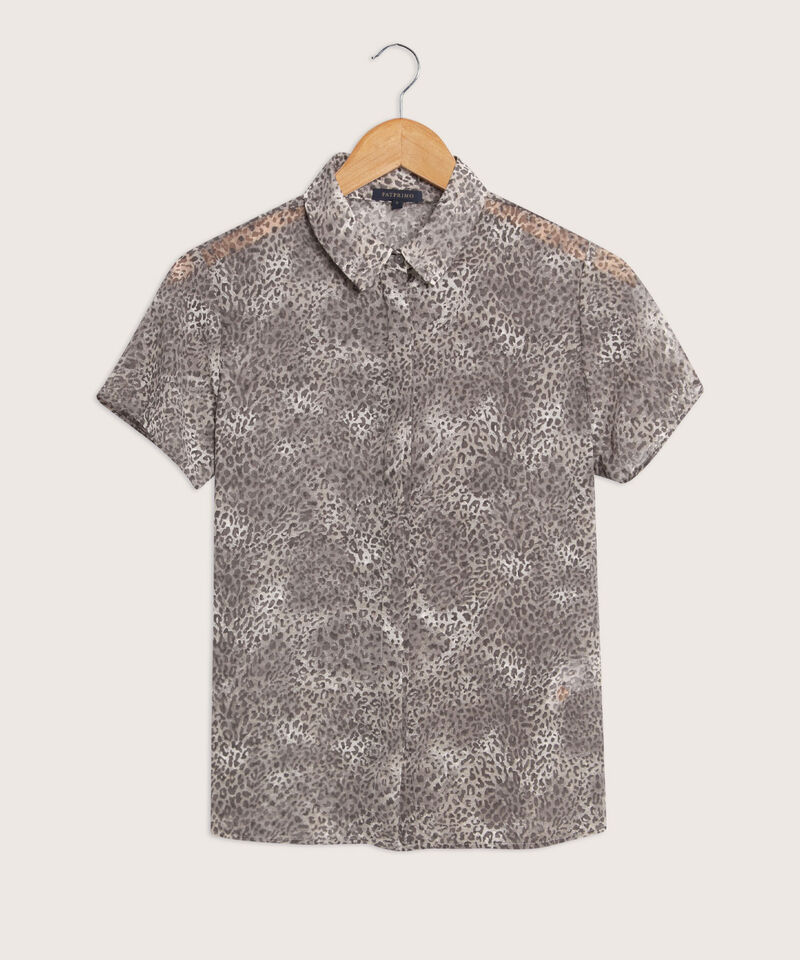Camisa Manga Corta Estampada