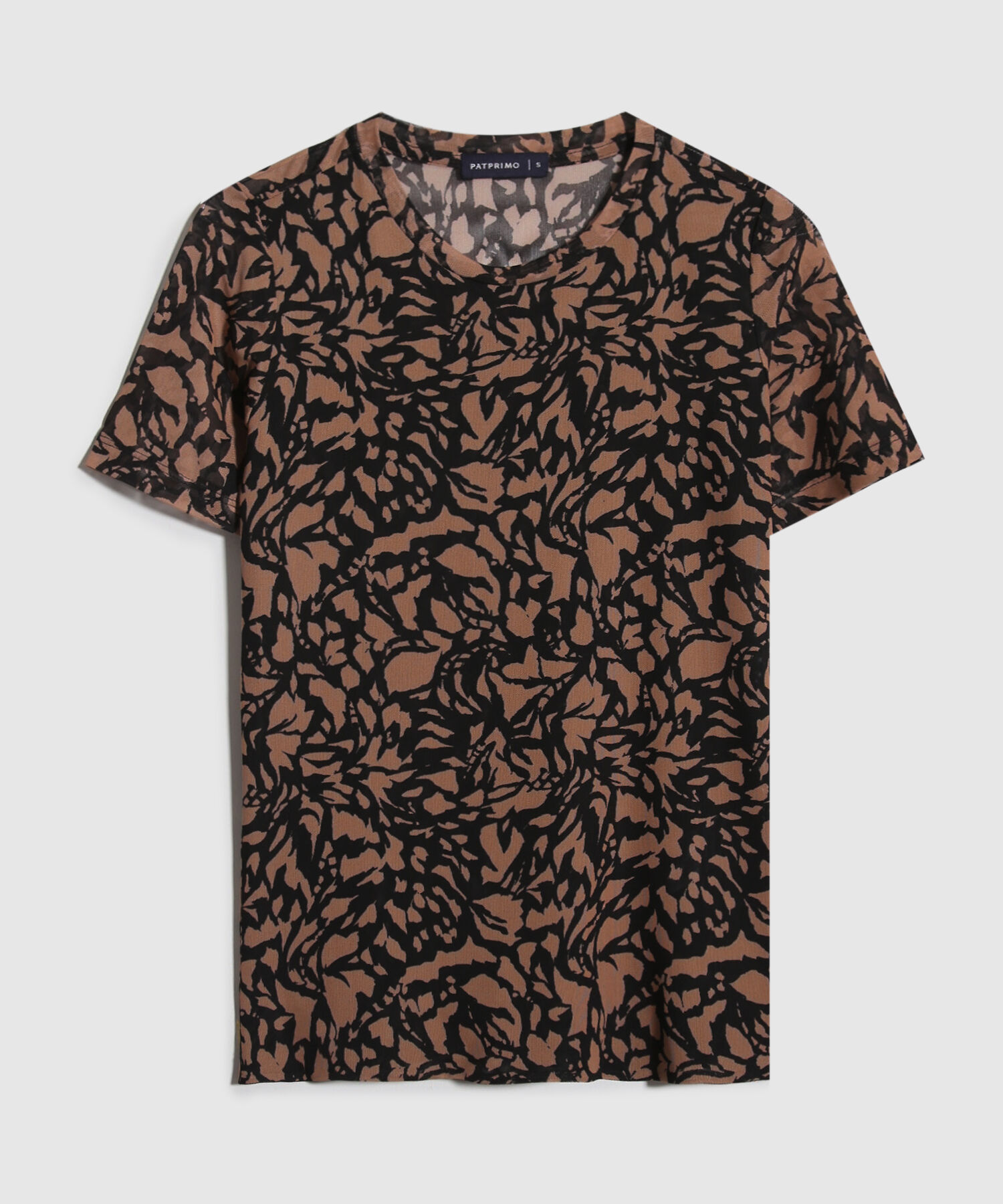 Camiseta Estampada Manga Corta