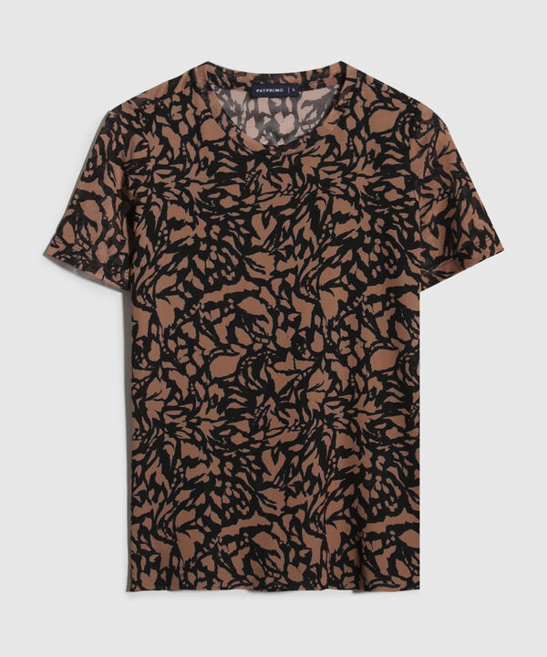 Camiseta Estampada Manga Corta
