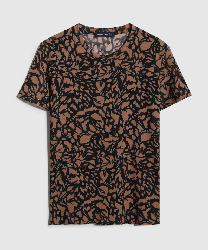 Camiseta Estampada Manga Corta