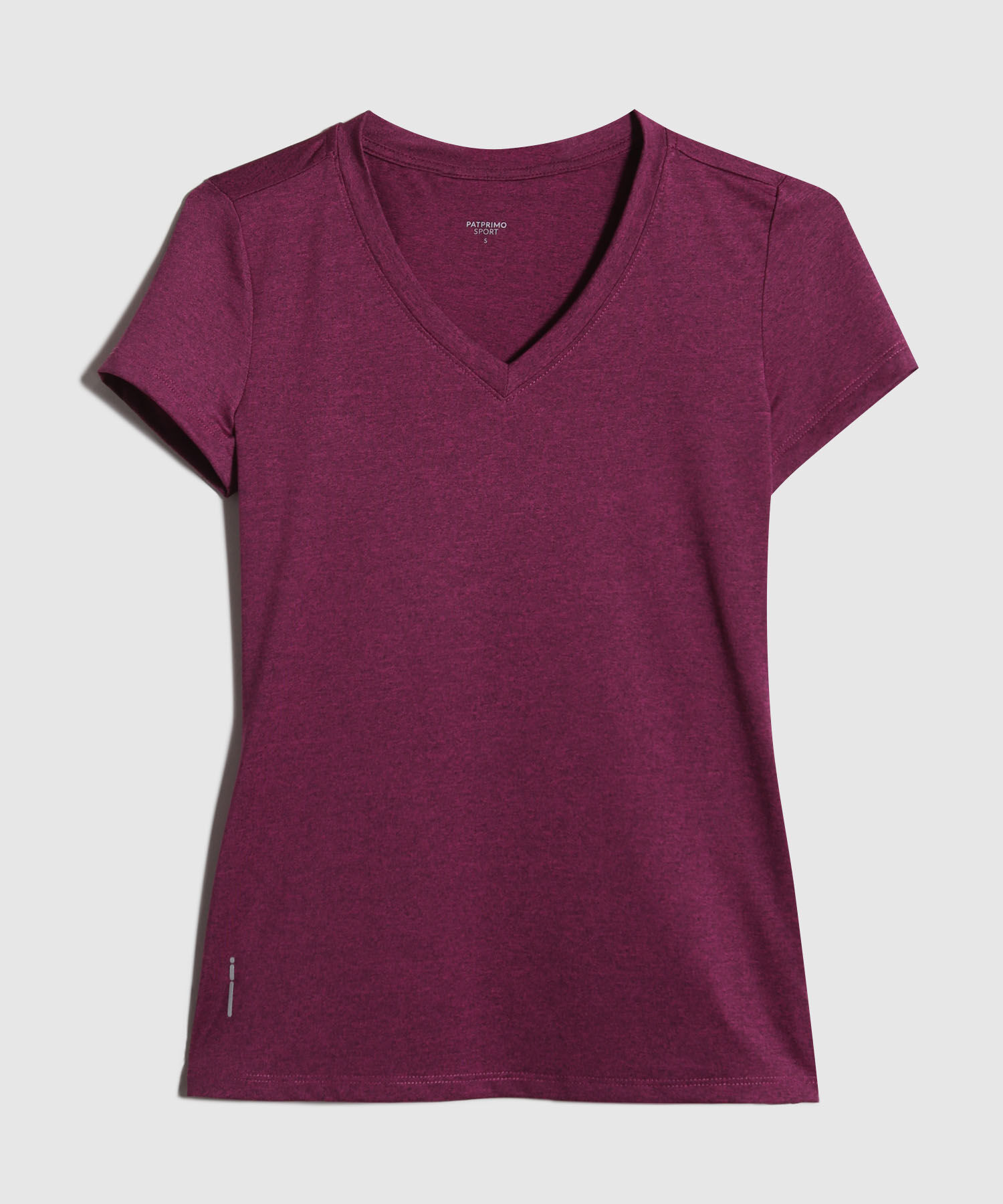 Camiseta Deportiva Jaspeada