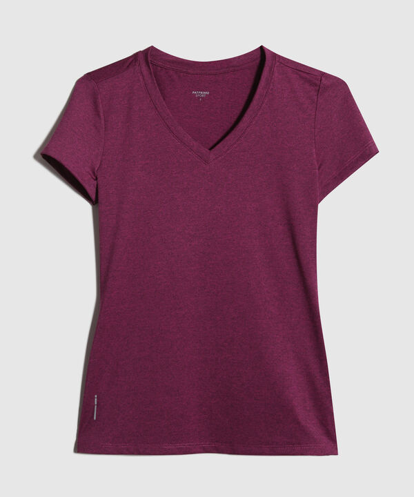 Camiseta Deportiva Jaspeada