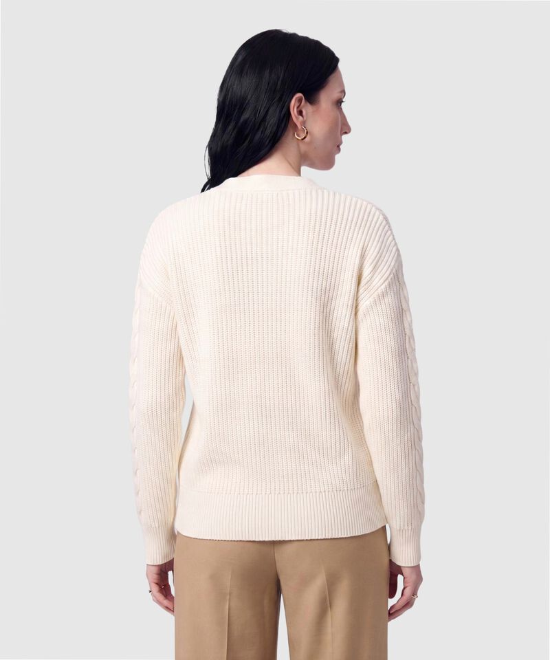 Saco C&aacute;rdigan de Trenzas para Mujer