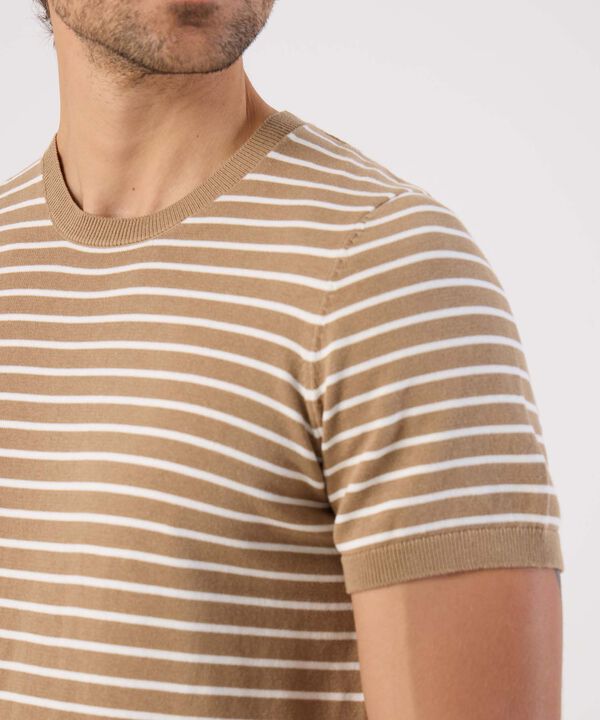 Camiseta En Tejido De Punto Para Hombre image number null