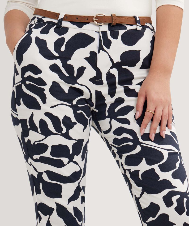 Pantalón Chino Estampado