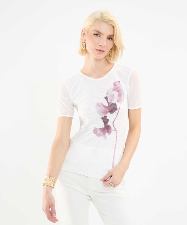 Camiseta Estampado Floral image number null