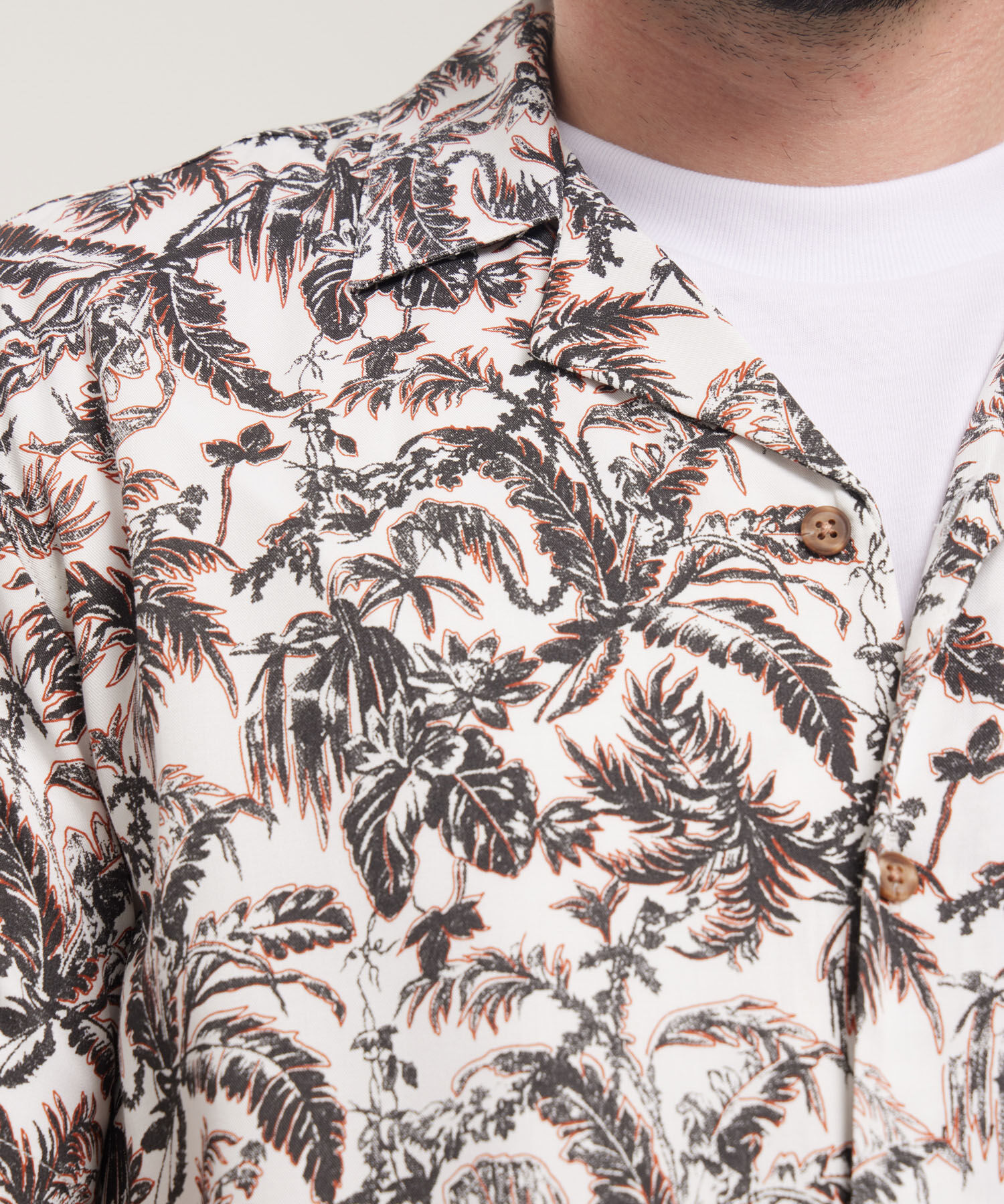 Camisa Manga Corta Estampada