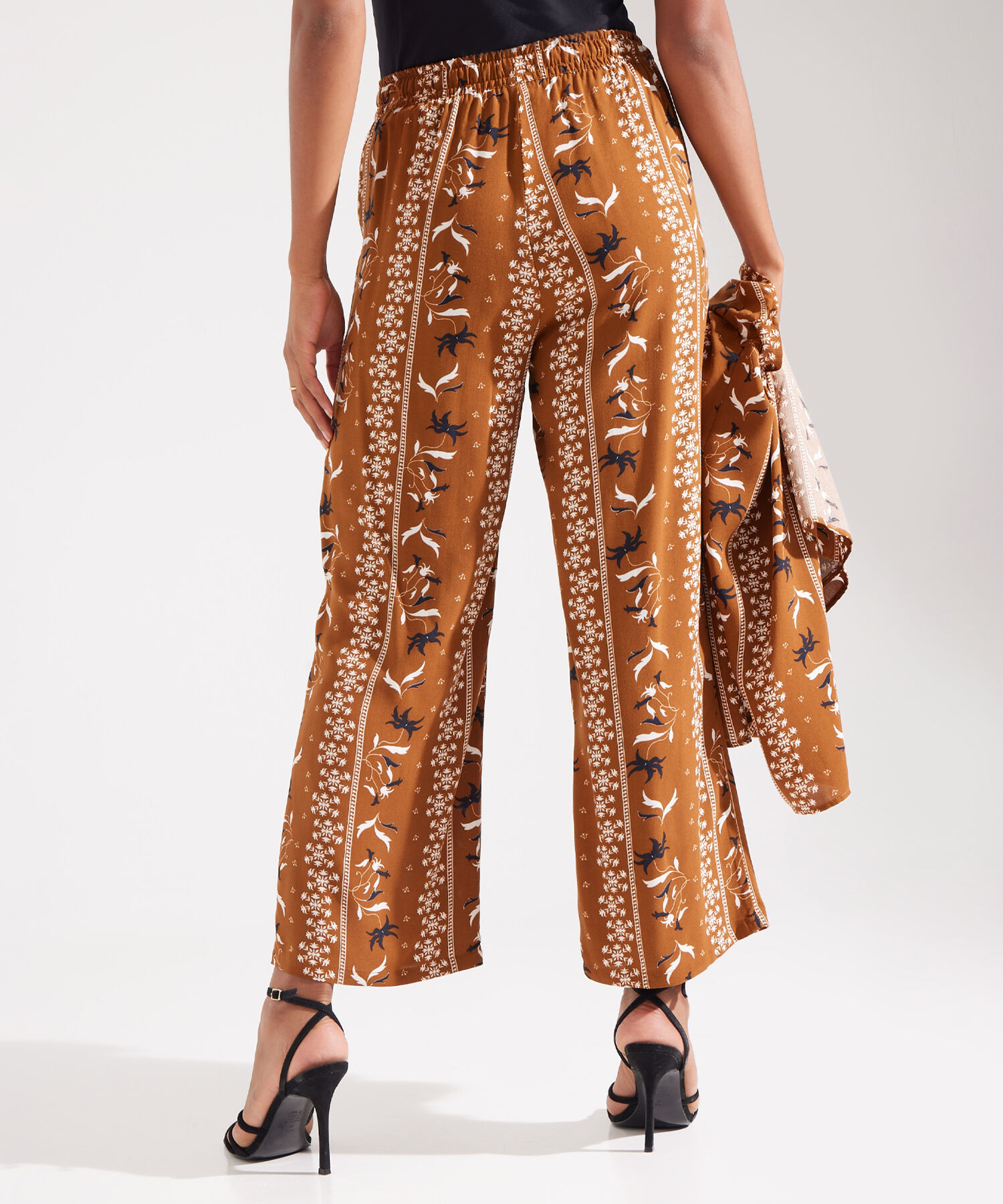 Pantalón Paper Bag Estampado