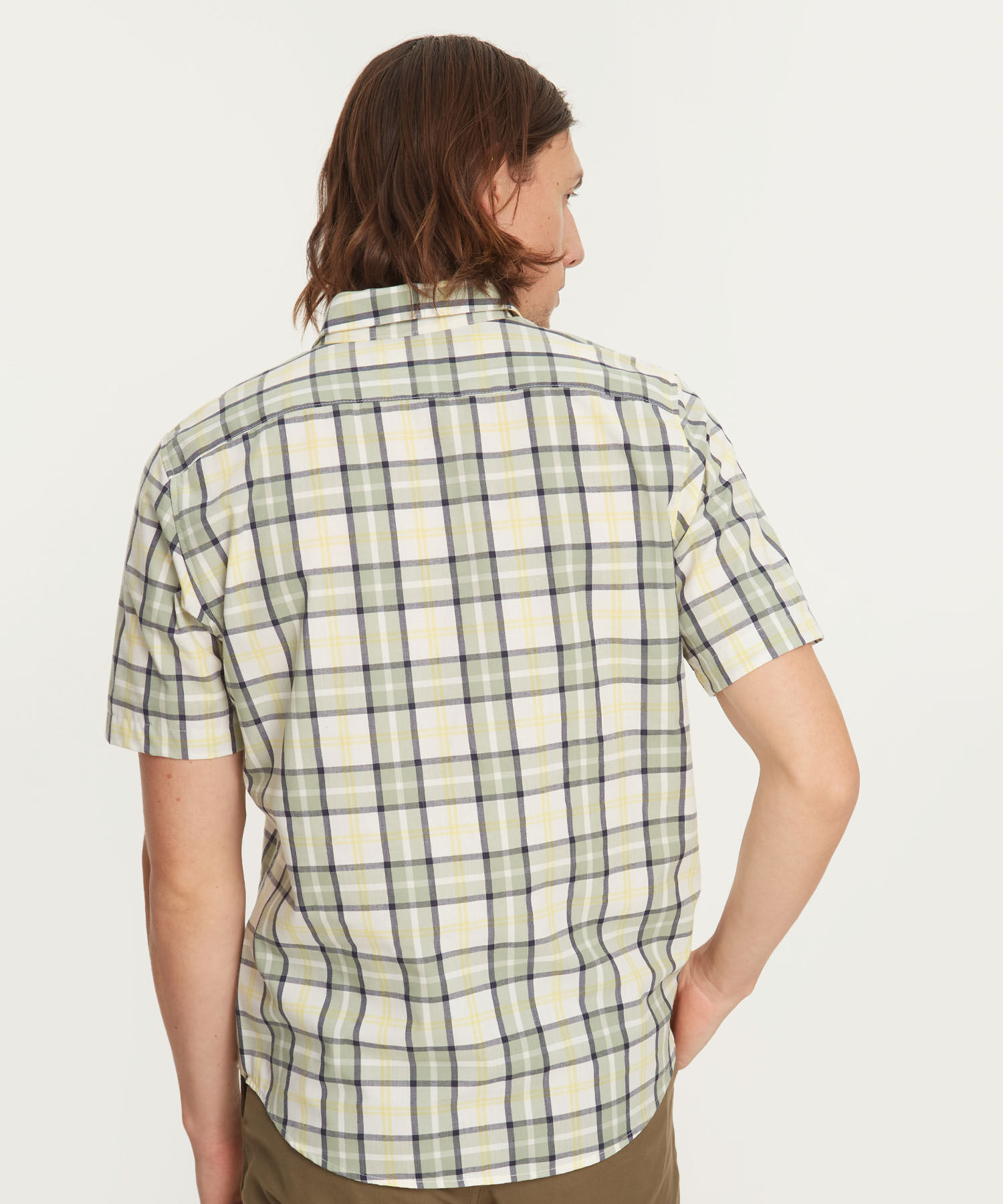 Camisa Manga Corta Con Bolsillo