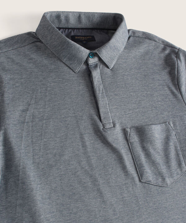Polo Unicolor Cuello Maquina