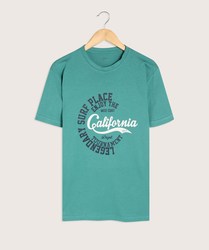 Camiseta Cuello Redondo  Con Screen