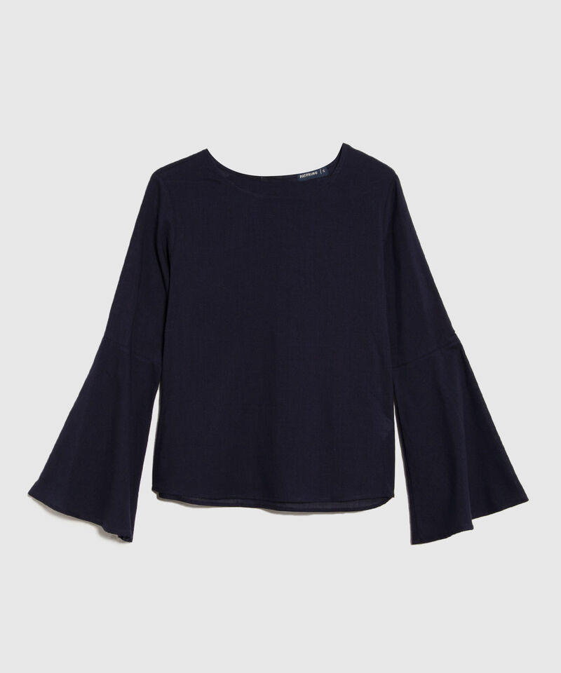 Blusa Manga Larga Acampanada