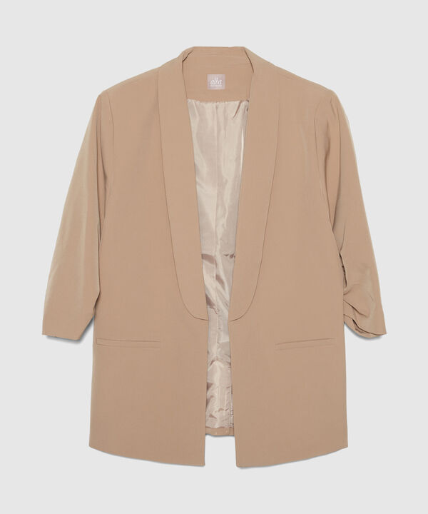 Blazer Manga 3/4 con Solapas