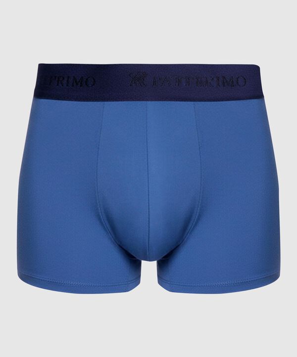B&oacute;xer Ajustado Unicolor Para Hombre image number null