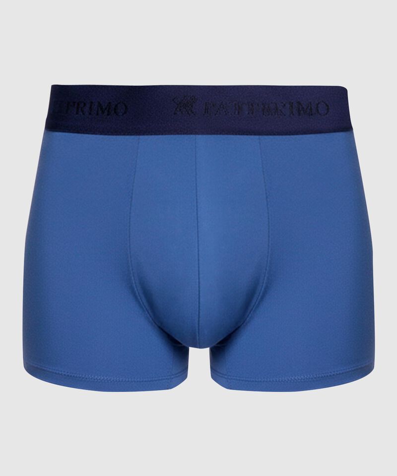 B&oacute;xer Ajustado Unicolor Para Hombre
