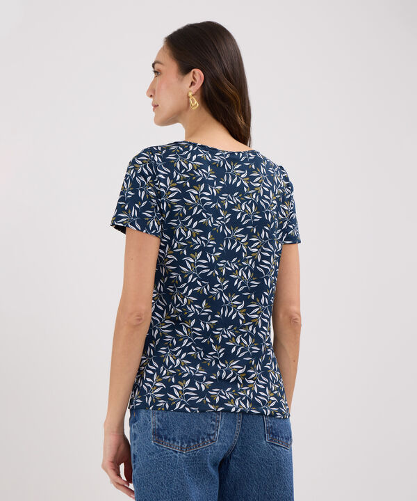 Camiseta manga corta estampada