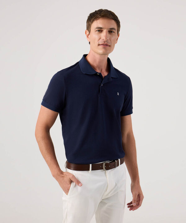 Polo Cuello Duro Unicolor image number null