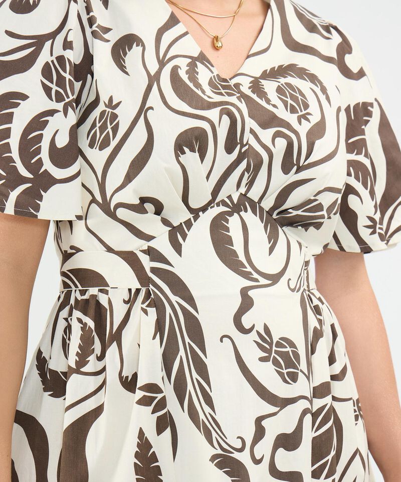 Vestido Estampado Botánico