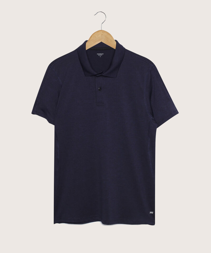 Polo Cuello Tejido Sin Bolsillo