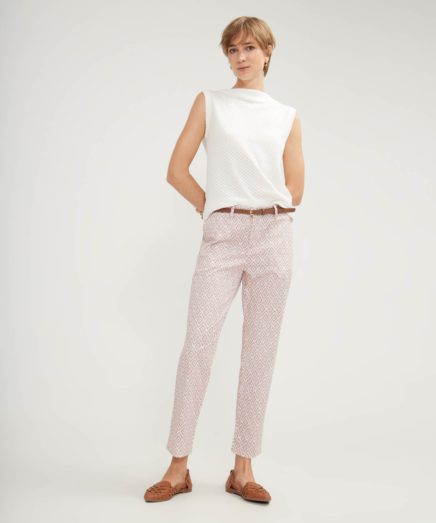 Pantalón Chino Estampado