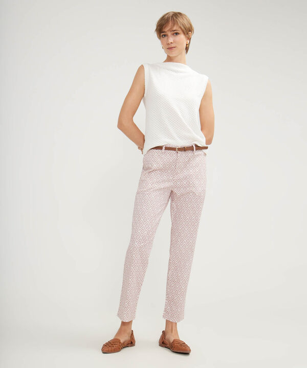 Pantalón Chino Estampado