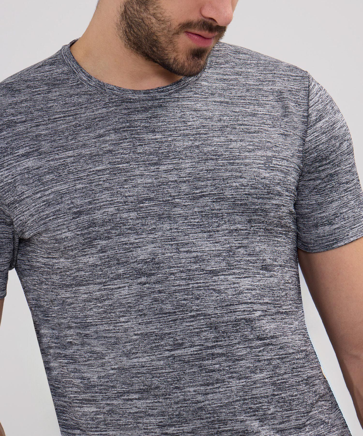 Camiseta manga corta gris top