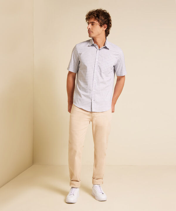 Camisa a Rayas con Bolsillo