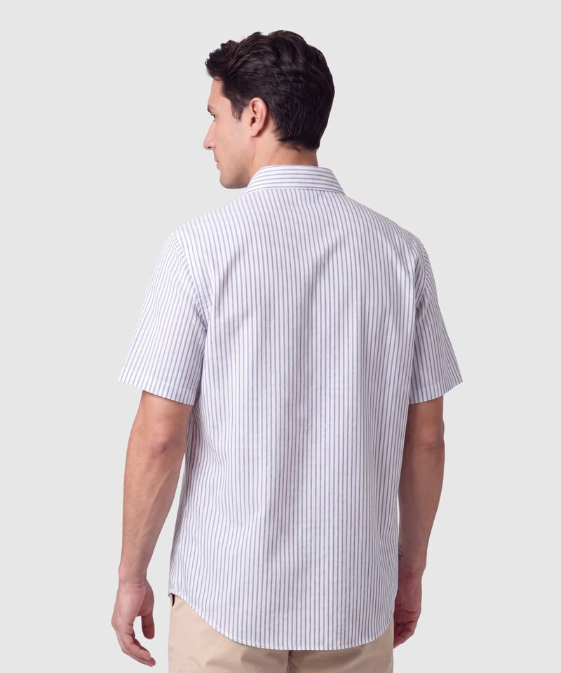 Camisa Manga Corta Casual Para Hombre