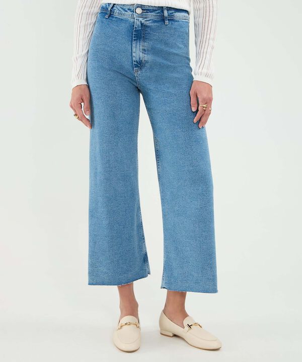 Jeans Culotte Tono Claro image number null