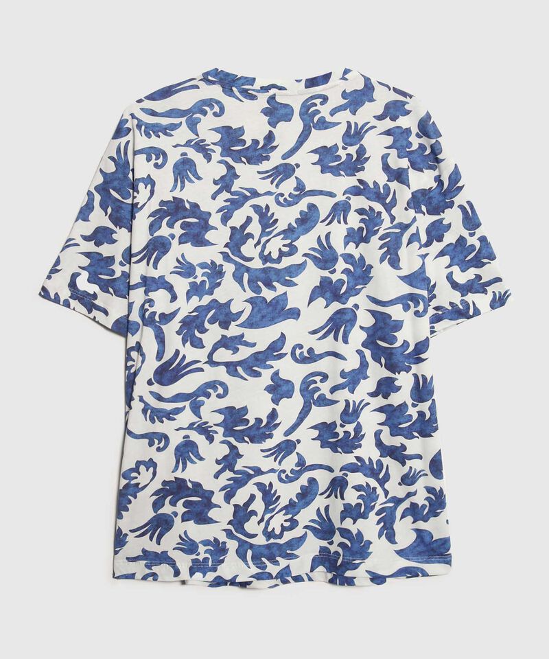 Camiseta Estampado Botánico