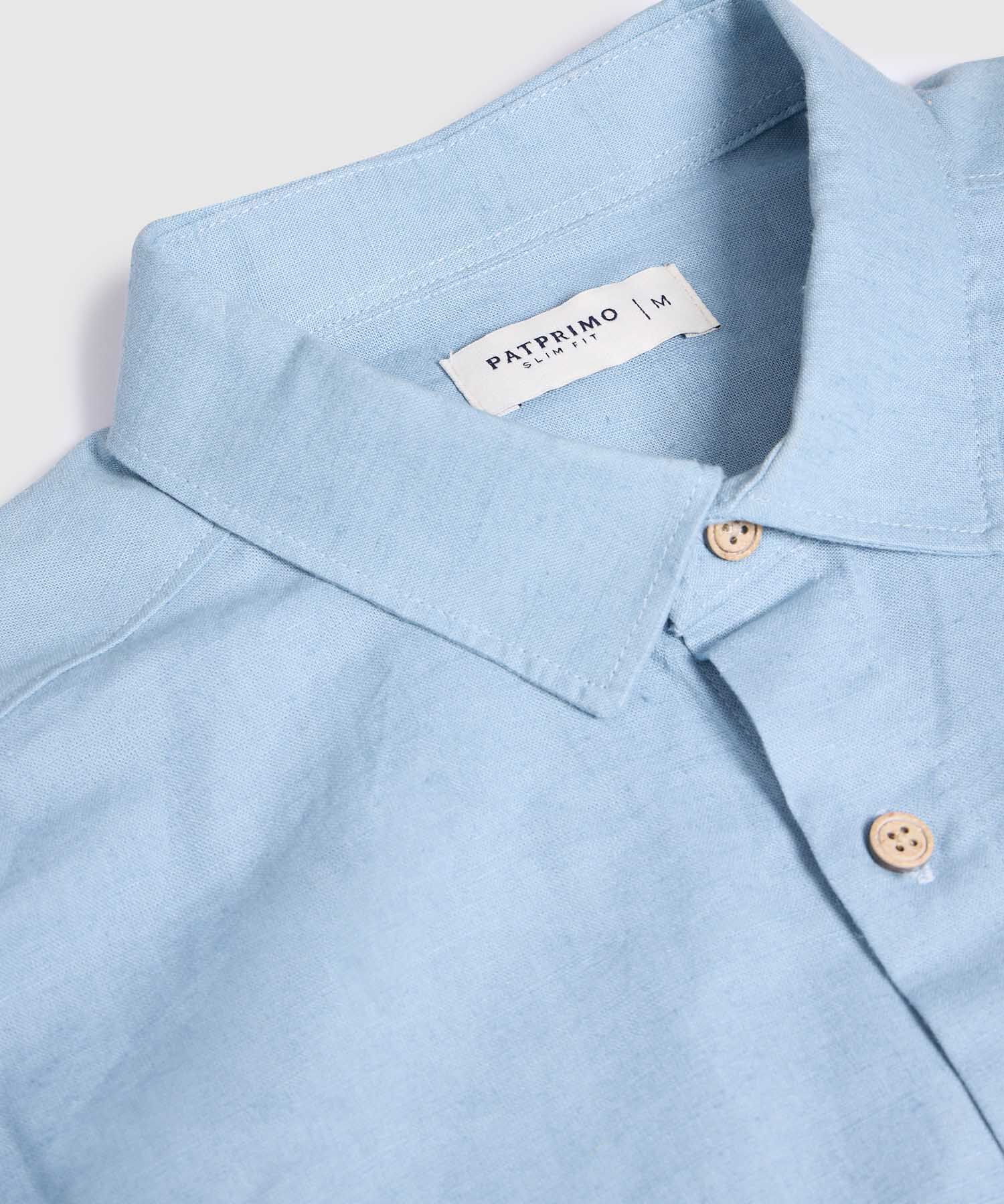 Camisa Casual de Manga Larga para Hombre