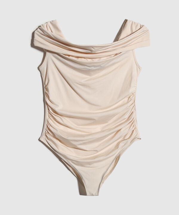 Body Drapeado Unicolor
