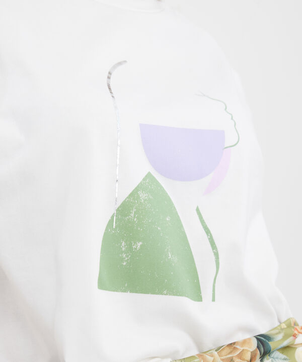 Camiseta Manga Corta Corrida Con Screen En Frente image number null