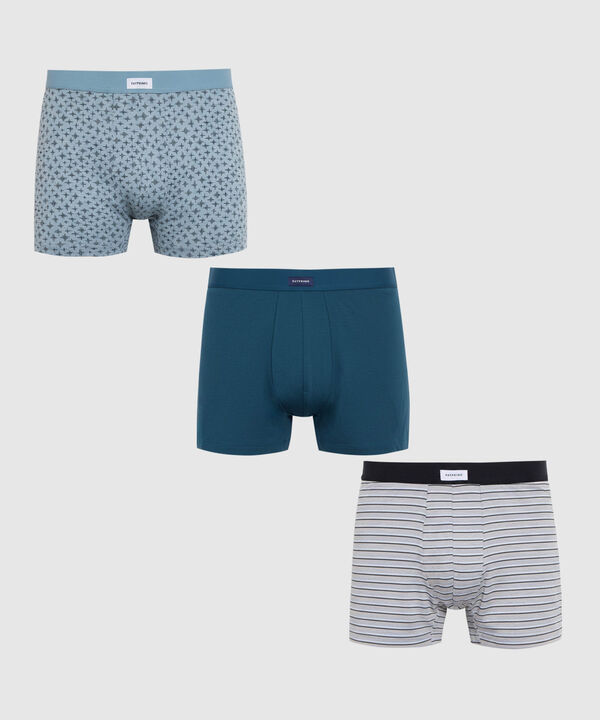 Set x3 B&oacute;xers Trunk Variados para Hombre image number null