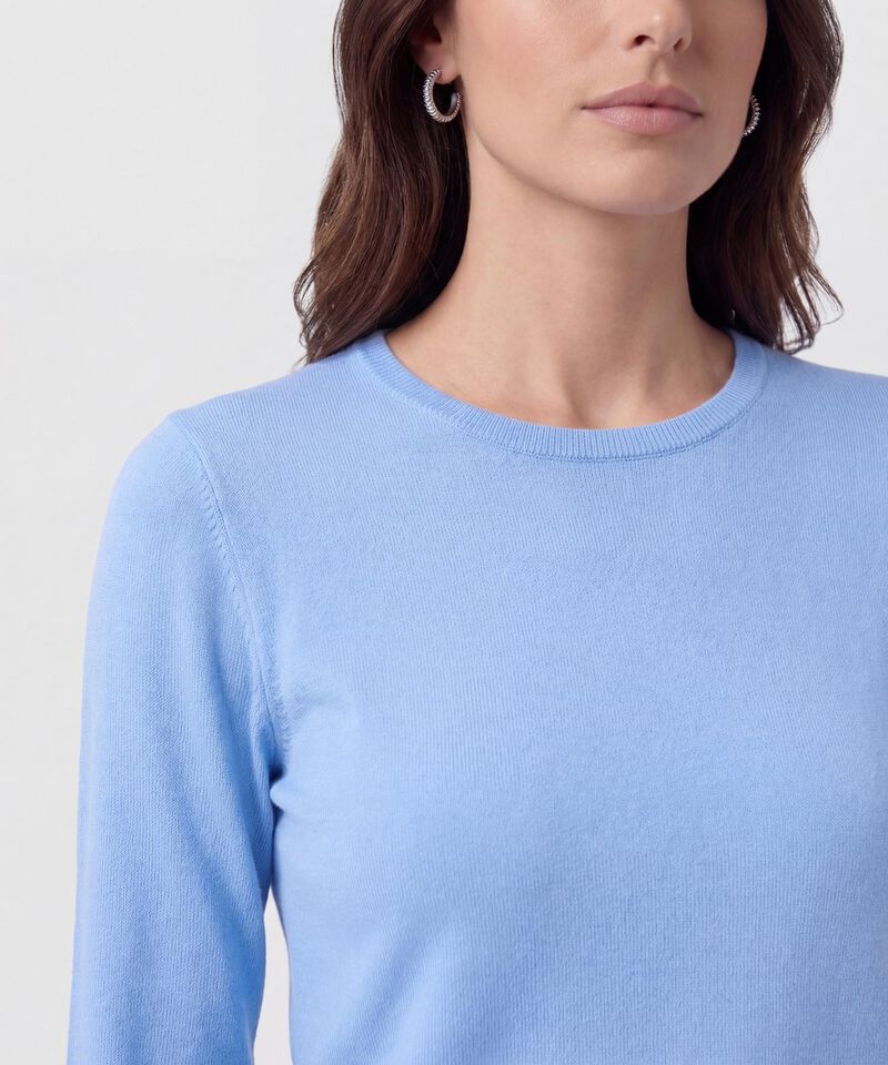 Saco De Punto Con Detalle De Botones En Pu&ntilde;o Mujer