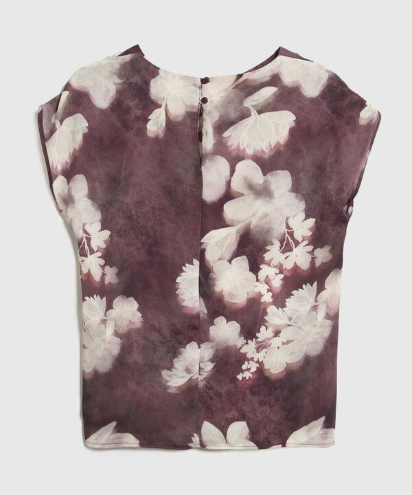 Blusa Manga Corta Estampada image number null