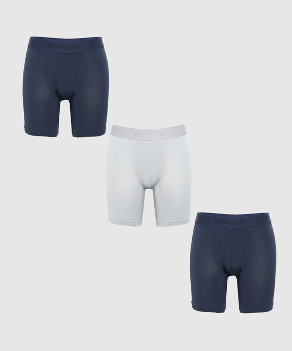 Set X3 Boxers Premium En Rib Hombre