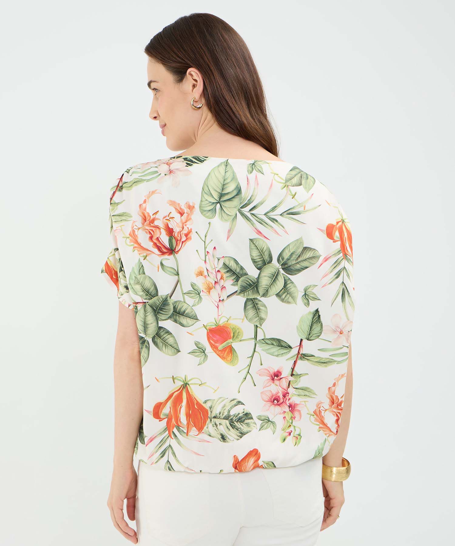 Blusa Estampado Tropical