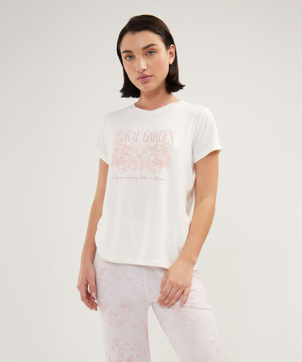 Pijama Camiseta Manga Corta Con Screen image number null