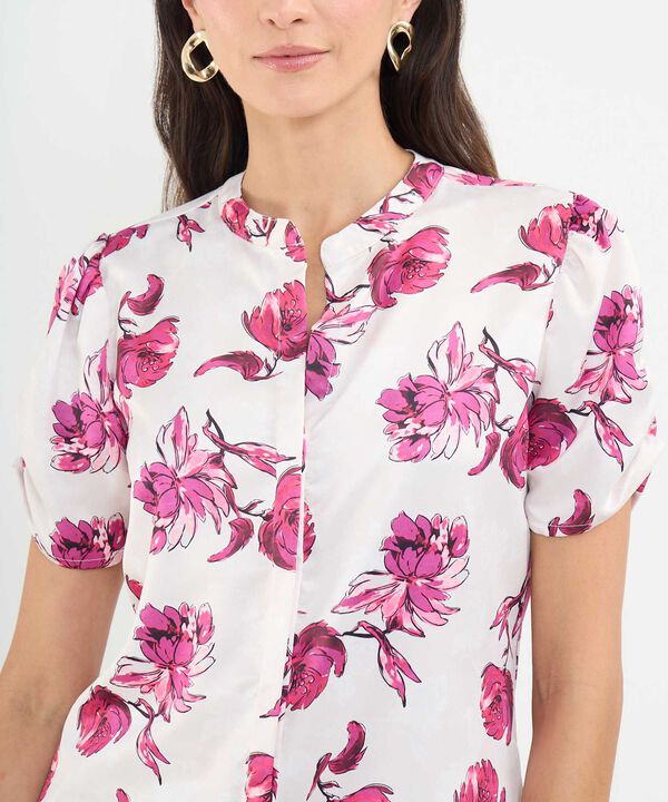 Blusa Estampada Manga Englobada image number null