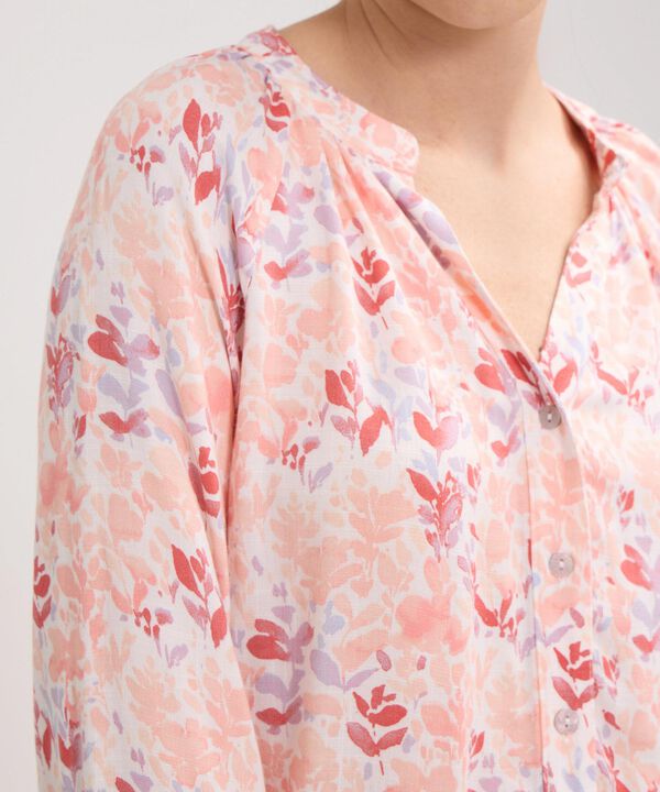 Blusa Manga Tres Cuartos Cuello Neru  Estampada image number null