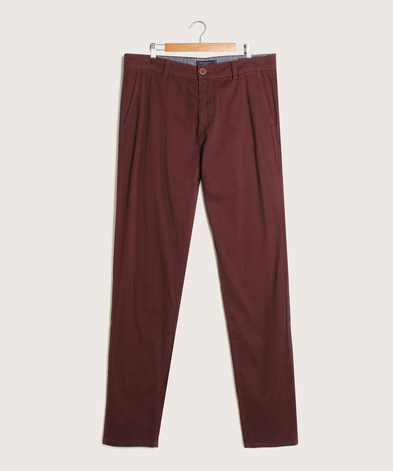 Pantalón Chino Slim Fit Unicolor