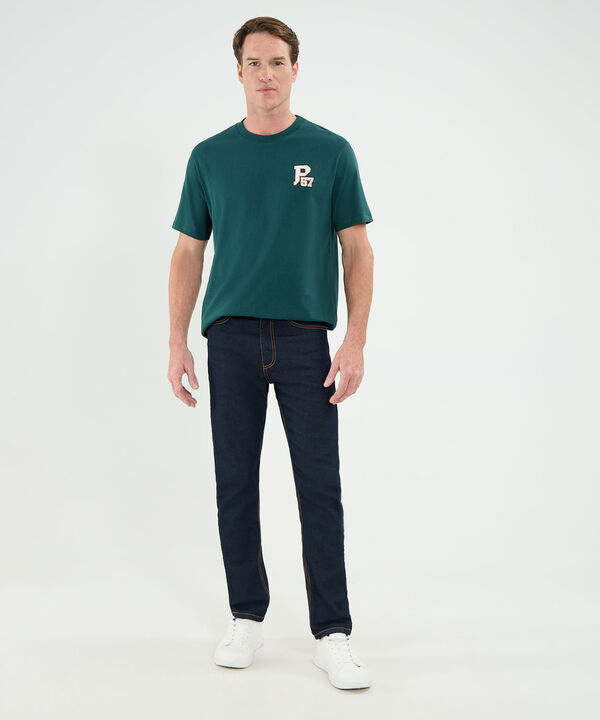 Camiseta Con Bordado Para Hombre image number null